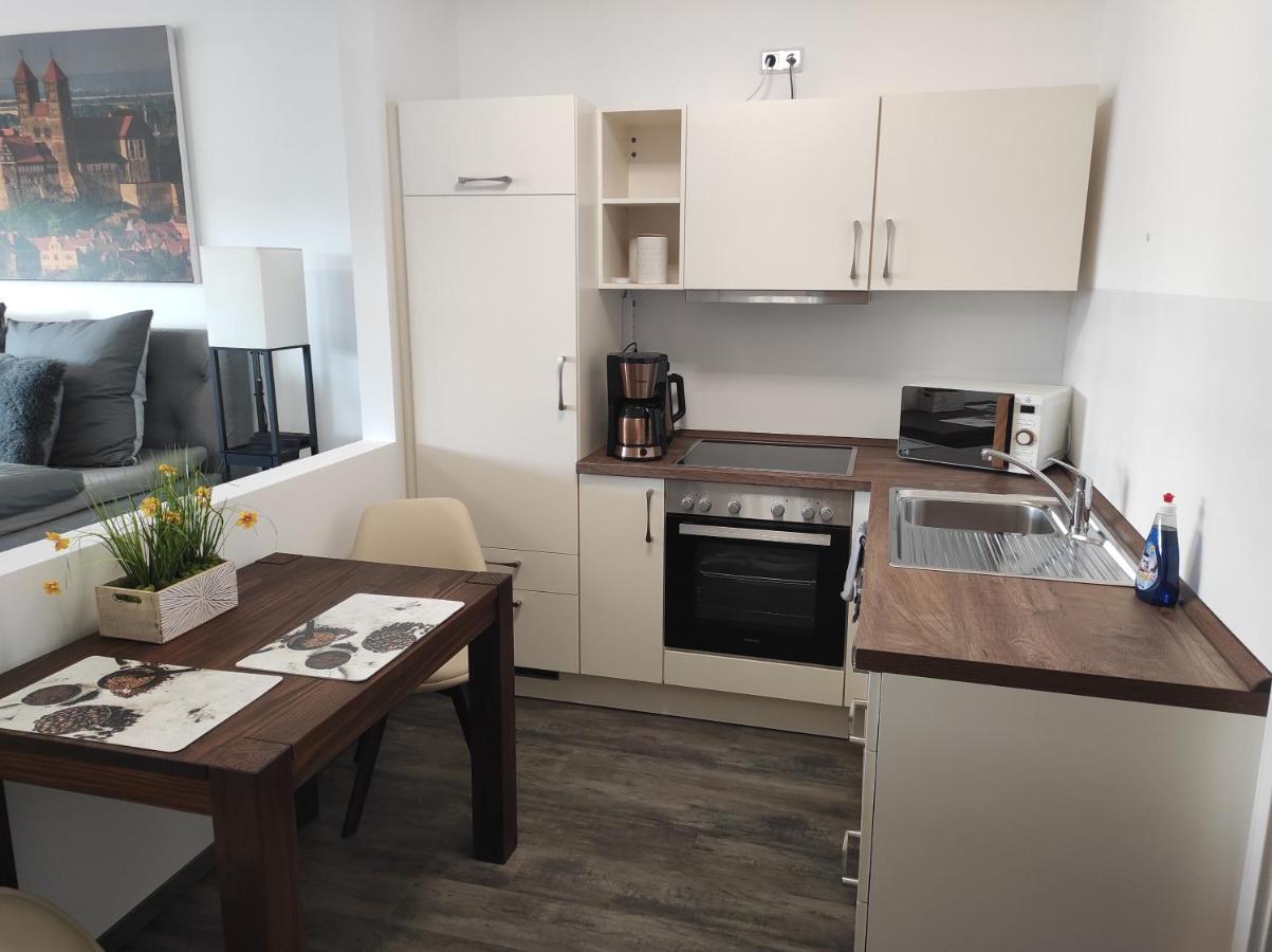 Exklusive Ferienwohnung Im Einzeldenkmal Quedlinburg Kültér fotó